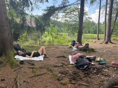 Víkendové Brdy s PCT bandou - den druhý · Jentakchození – fotka 18