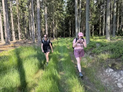 Víkendové Brdy s PCT bandou - den druhý · Jentakchození – fotka 17