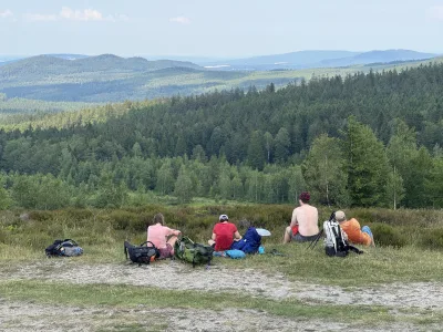 Víkendové Brdy s PCT bandou - den druhý · Jentakchození – fotka 11