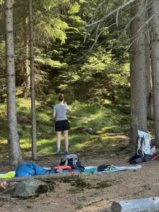 Víkendové Brdy s PCT bandou - den poslední · Jentakchození – fotka 11