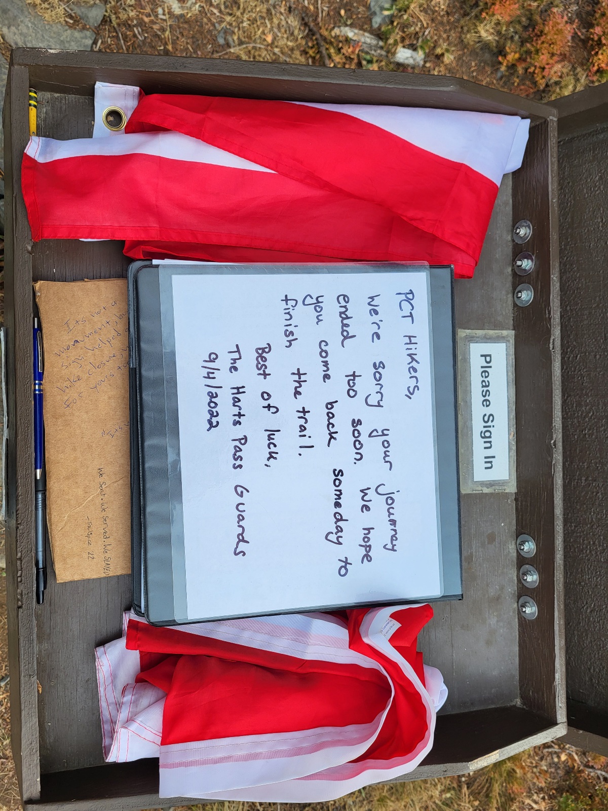 PCT day 152 THE END · PCT class 2022 – fotka 4