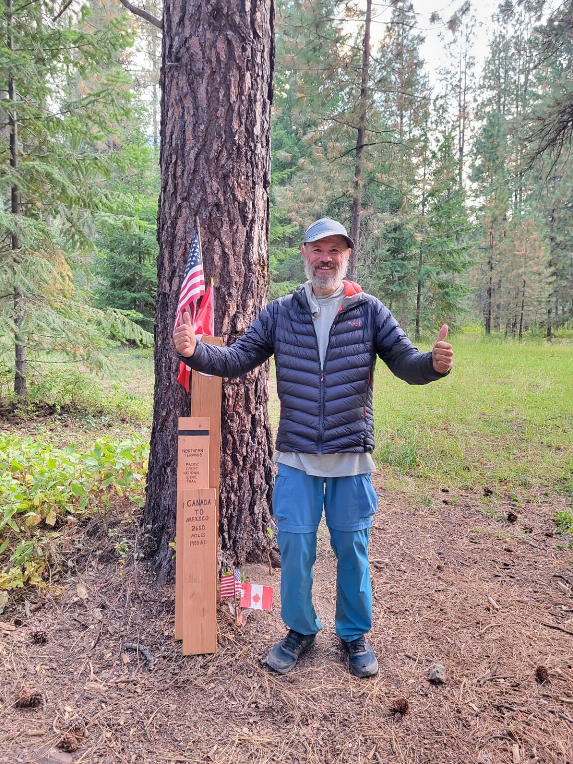 PCT day 152 THE END · PCT class 2022 – fotka 13