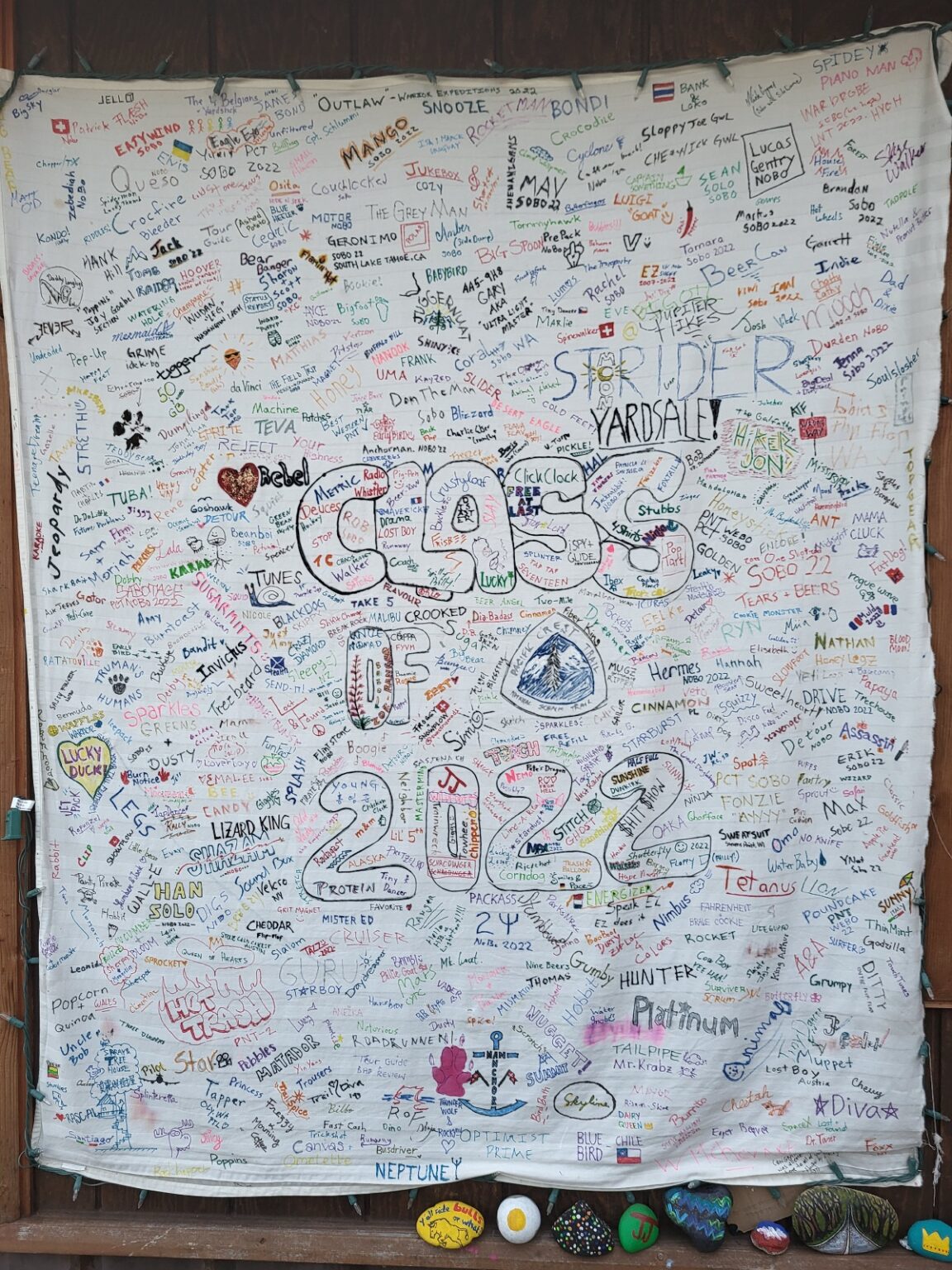 PCT day 152 THE END · PCT class 2022 – fotka 16