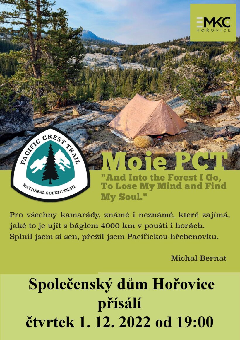 Beseda ve Společenském domě - moje PCT · PCT 2022 – fotka 1